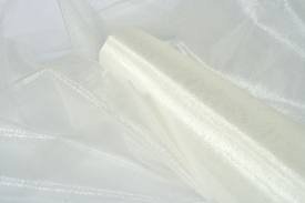 Organza 38/9yd Bílá 050 | Dekorace - Párty Organza 38/9yd Bílá 050 | Dekorace - Párty